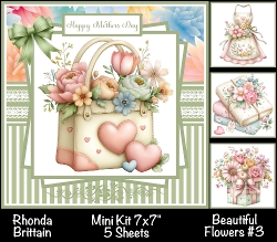 Beautiful Flowers #3 Mini Kit 7x7 (4)