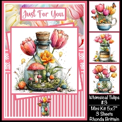 Whimsical Tulips #3 Mini Kit 5x7 (3)