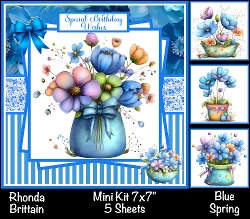 Blue Spring Mini Kit 7x7 (4) *Customer Request*