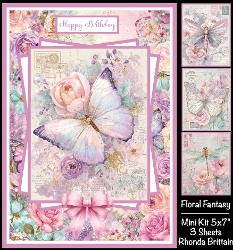 Floral Fantasy #1 Mini Kit 5x7 (3)