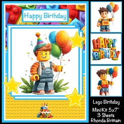 Lego Birthday #1 Mini Kit 5x7 (3)