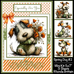 Spring Dogs #2 Mini Kit 5x7 (3) Plus Bonus
