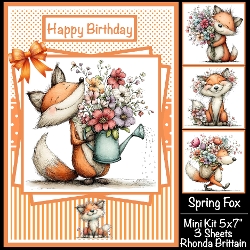 Spring Fox Mini Kit 5x7 (3) Plus Bonus