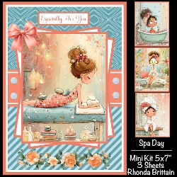 Spa Day Mini Kit 5x7 (3) Plus Bonus