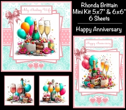 Happy Anniversary Mini Kit 5x7 &. 6x6 (6)