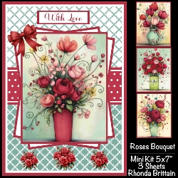 Roses Bouquet Mini Kit 5x7 (3)