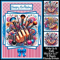 Make Up & Nails Mini Kit 5x7 (3)