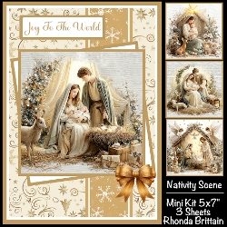 Nativity Scene Mini Kit 5x7 (3)