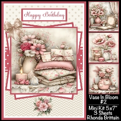 Vase In Bloom #2 Mini Kit 5x7 (3)