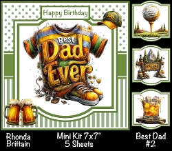 Best Dad #2 Mini Kit 7x7 (5)