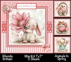 Animals In Spring Mini Kit 7x7 (5)