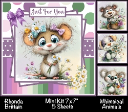 Whimsical Animals Mini Kit 7x7 (3)