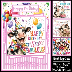 Birthday Cow #2 Mini Kit 5x7 (3)