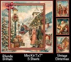 Vintage Christmas Mini Kit 7x7 (5)