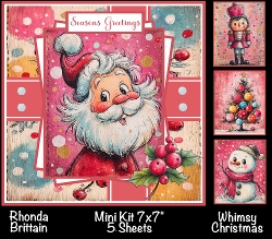 Whimsy Christmas Mini Kit 7x7 (5) *Customer Request*
