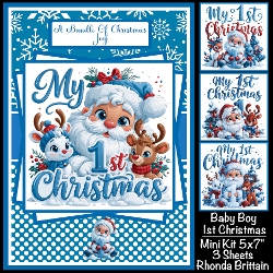 Baby Boy 1st Christmas Mini Kit 5x7 (3)