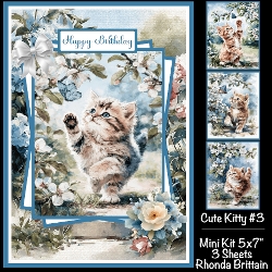 Cute Kitty #3 Mini Kit 5x7 (3)