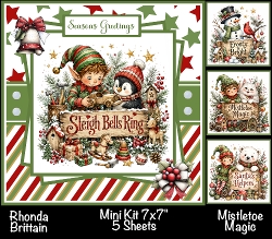 Mistletoe Magic Mini Kit 7x7 (5)
