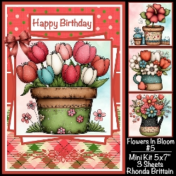 Flowers In Bloom #5 Mini Kit 5x7 (3)