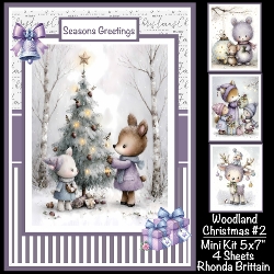 Woodland Christmas #2 Mini Kit 5x7 (4)
