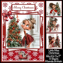 Little Miss Christmas Mini kit 5x7 (3)