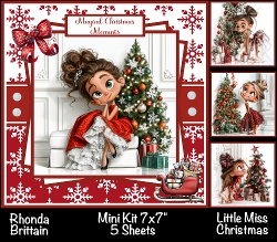 Little Miss Christmas Mini kit 7x7 (5)