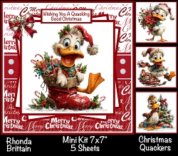 Christmas Quackers Mini Kit 7x7 (5)