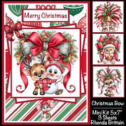 Christmas Bows Mini Kit 5x7 (3)