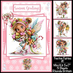 Festive Fairies #1 Mini Kit 5x7 (3)