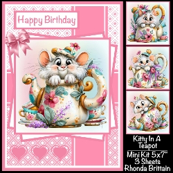Kitty In A Teapot Mini Kit 5x7 (3)
