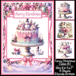 cup1467520_40 - Fancy Christmas Cakes #2 Mini Kit 5x7 (3)