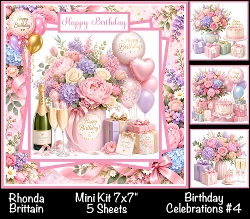 Birthday Celebrations #4 Mini Kit 7x7 (5)