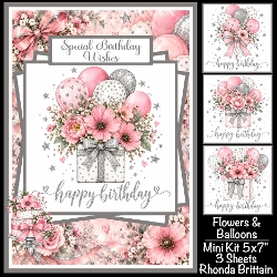 Flowers & Balloons Mini Kit 5x7 (3)