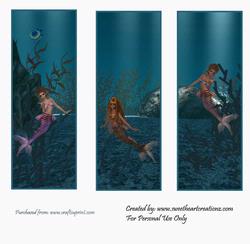 Mermaids Book Mark