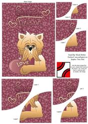 Sweetheart Kitty Duo Corner Stacker