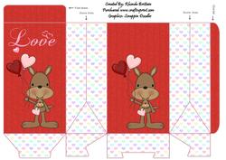 Kangaroo Love 2 Pinch Bag