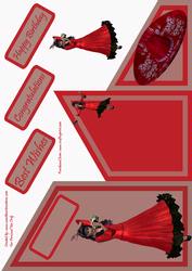 Spanish Dancer Red Cascade
