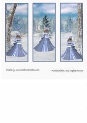 Snow Princess Bookmarks