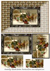 A Good Old Fashioned Chrismas Card Front