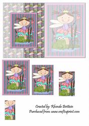 Fairy Princess and Her Frog Foldback