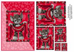 Happy Valentines Day Card Front