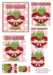 Be Mine Frog Pyramid