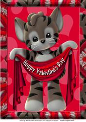 A4 Happy Valentines Day