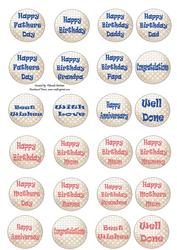 Golf Ball Sentiments Topper