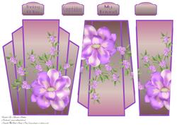 Floral Art Deco Topper 2