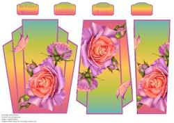 Floral Art Deco Topper 3