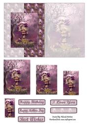 Purple Sprite Fold Back