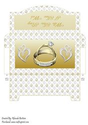 With This Ring I Thee Wed Money Wallet