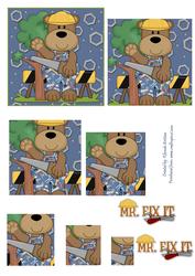 Mr Fix It Bear Pyramid