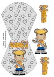 Monkey Wrench Wobble Card
